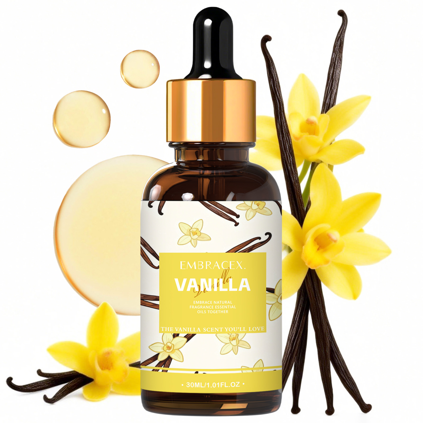 Candle Souvenir - 30ml Minyak Esensial Vanila Untuk Diffuser