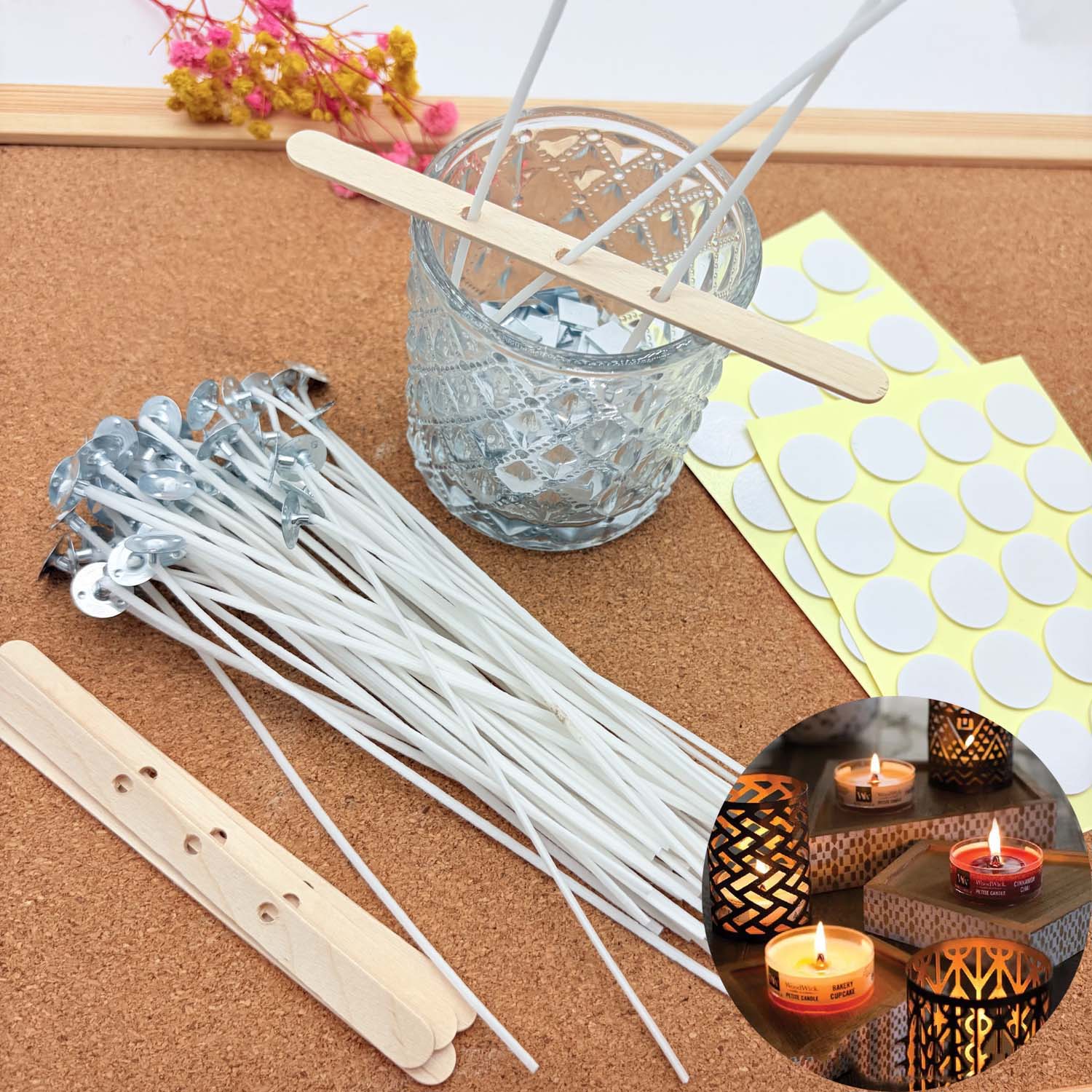 Candle Supplies Kit - 1 SET Perlengkapan Pembuatan Lilin DIY