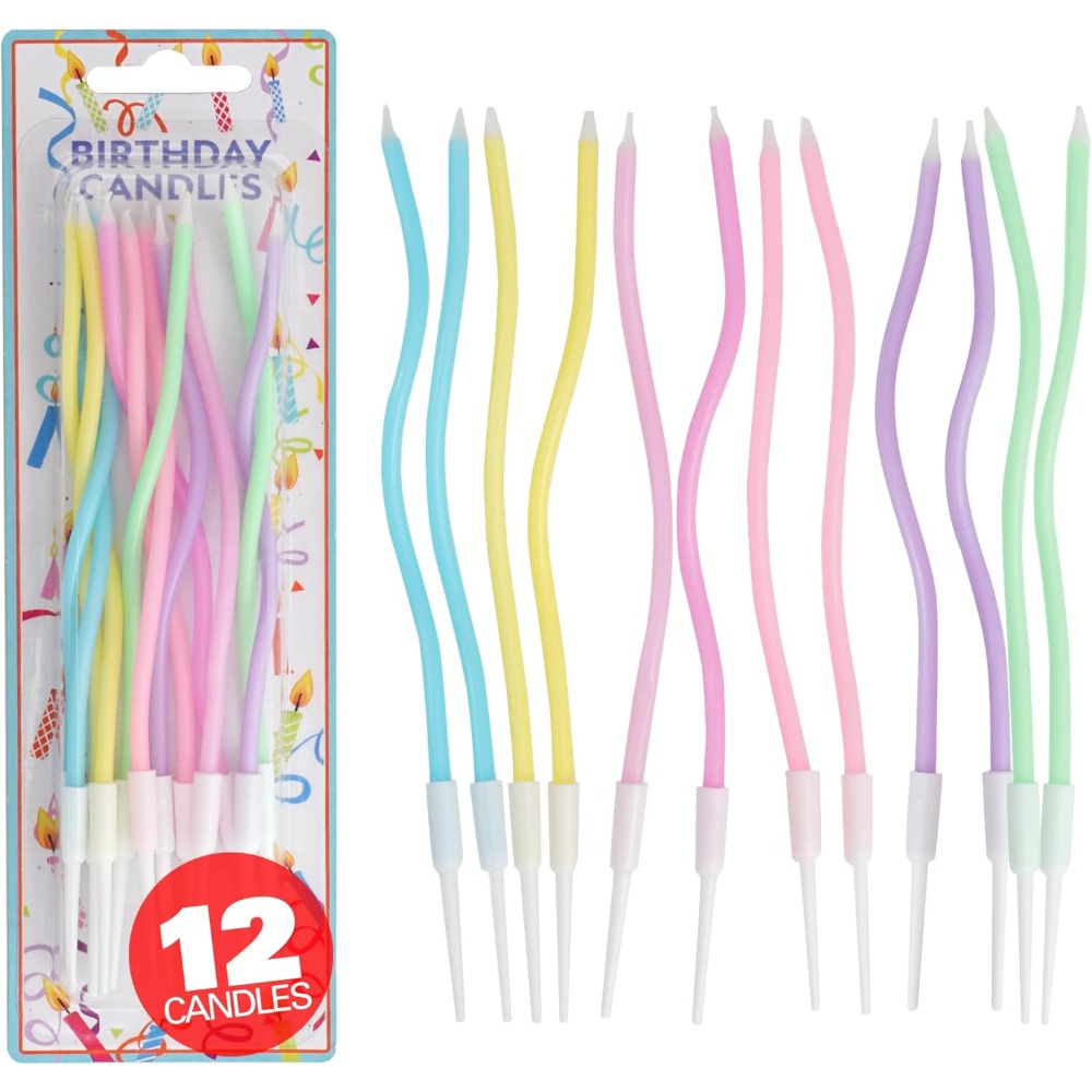 Supplies Of Candle - Set Lilin Kue Ulang Tahun Spiral