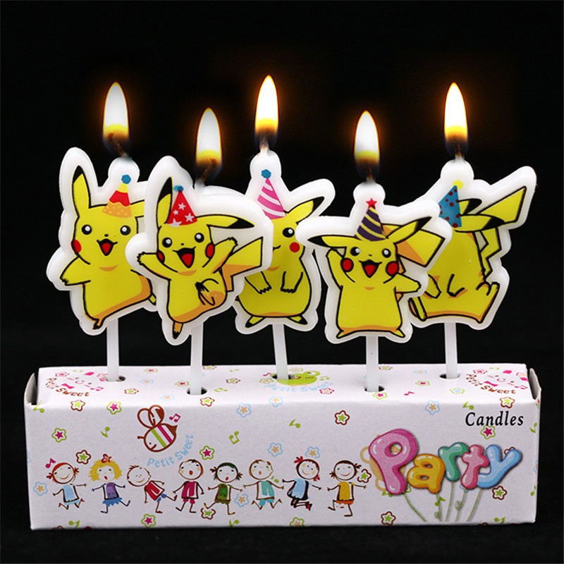 Candle Surprise - 5 buah/lot lilin kue ulang tahun