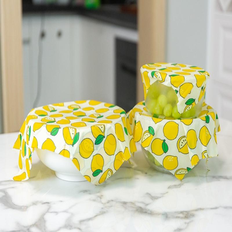 Beeswax Sheet Roll - 【S】3 Lembar Gulungan Pembungkus Makanan Lilin