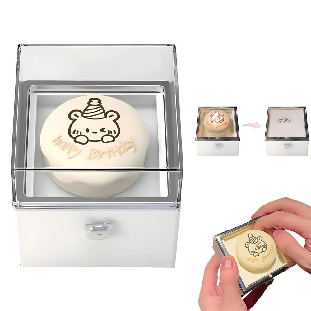 Candle Surprise - Kotak Cincin Flip Beruang Flip Otomatis