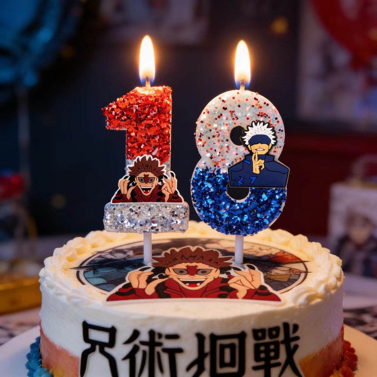 Supplies Of Candle - Lilin Kue Ulang Tahun Tema Jujutsu
