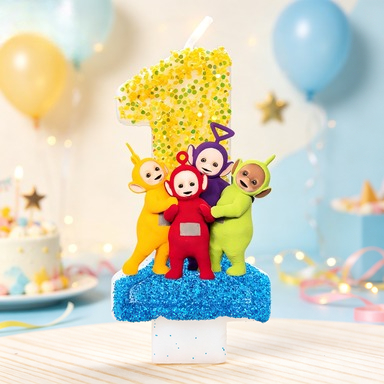 Candle Surprise - Lilin Ulang Tahun Bertema Teletubbies, Paket