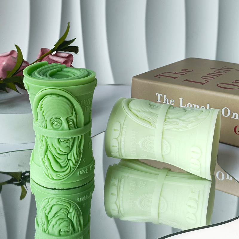 Cetakan Silikon Uang Dolar 3D  - Candle Supplies Shop ulasan dan harga