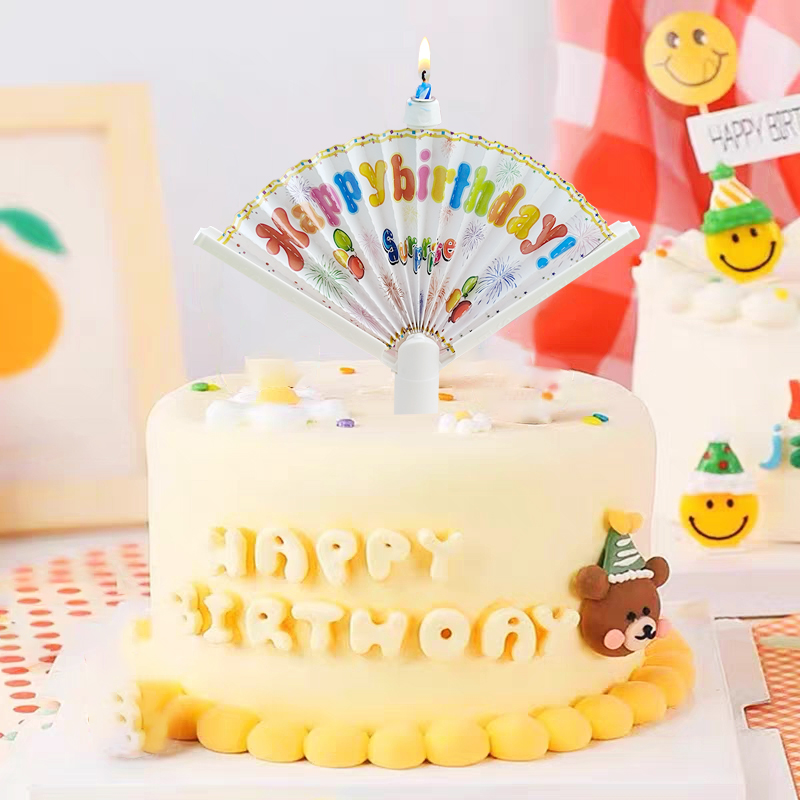 1PCS Lilin Kipas Kejutan Dekor - Candle Surprise ulasan dan harga