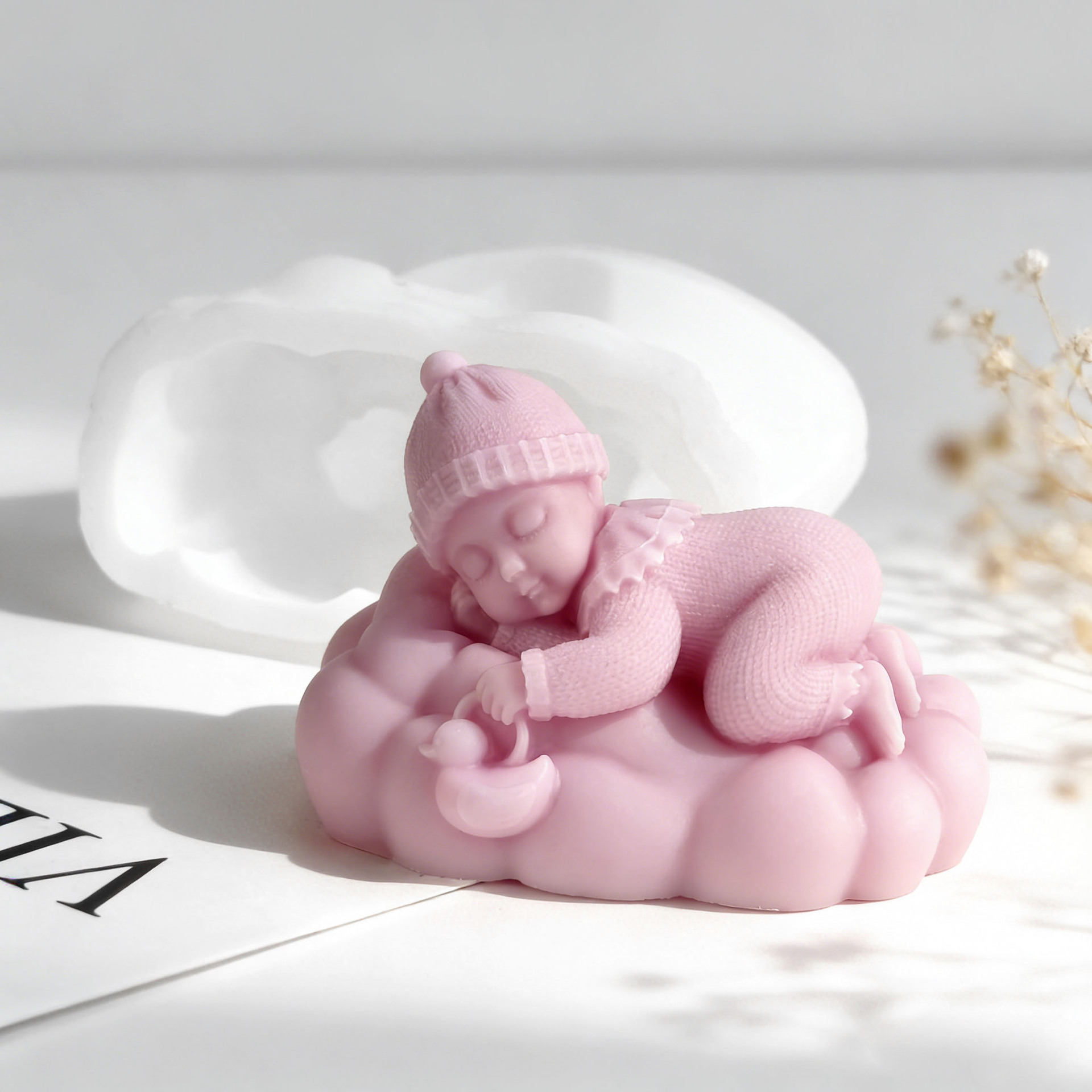 Cetakan Lilin Silikon Bayi Tid - Candle Supplies Shop ulasan dan harga