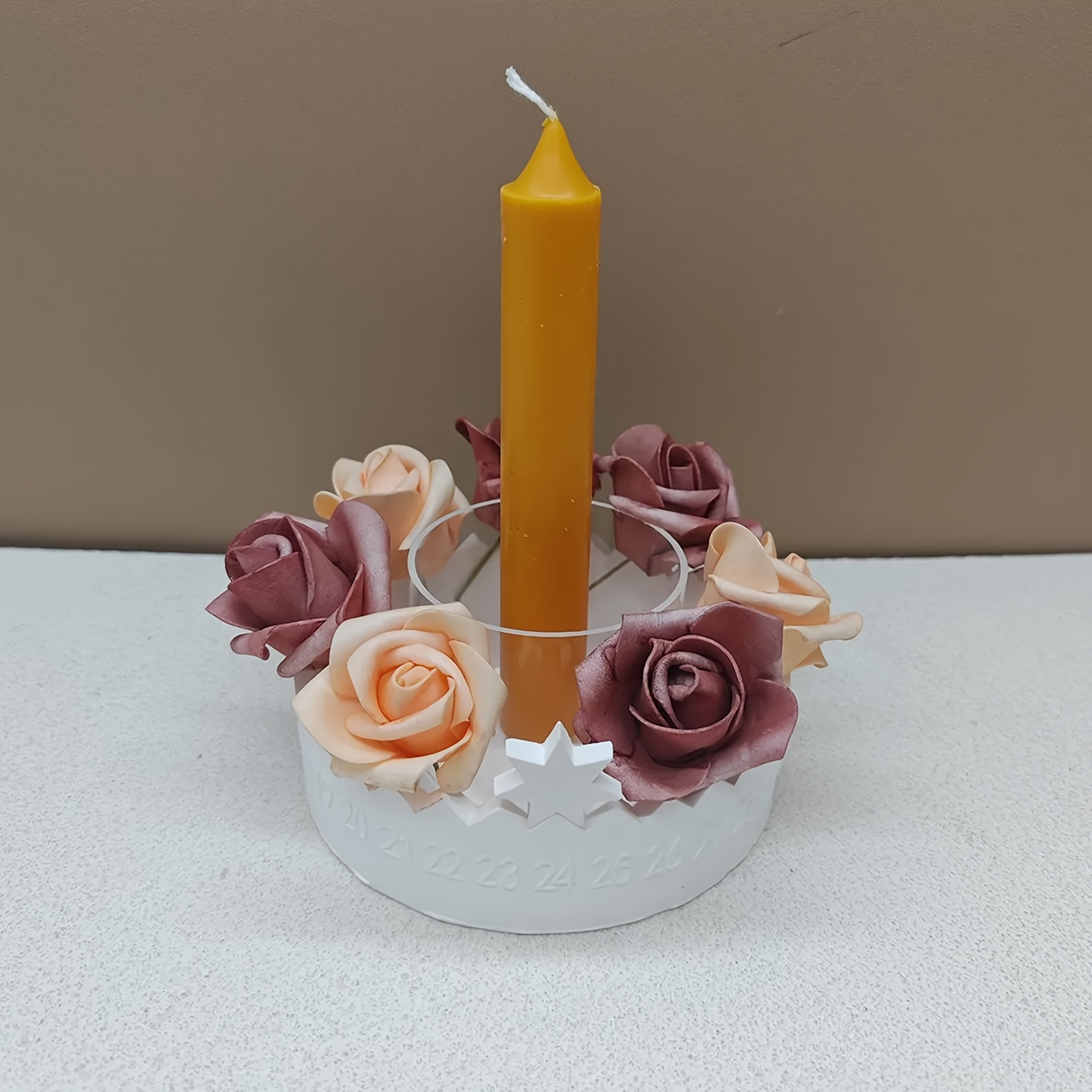 1 set Cetakan Silikon Kalender - Candle Holder Supplies ulasan dan harga