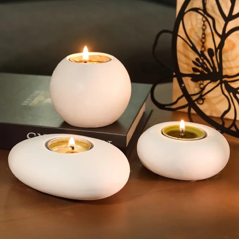 Cetakan Silikon Resin Tempat L - Candle Holder Supplies ulasan dan harga