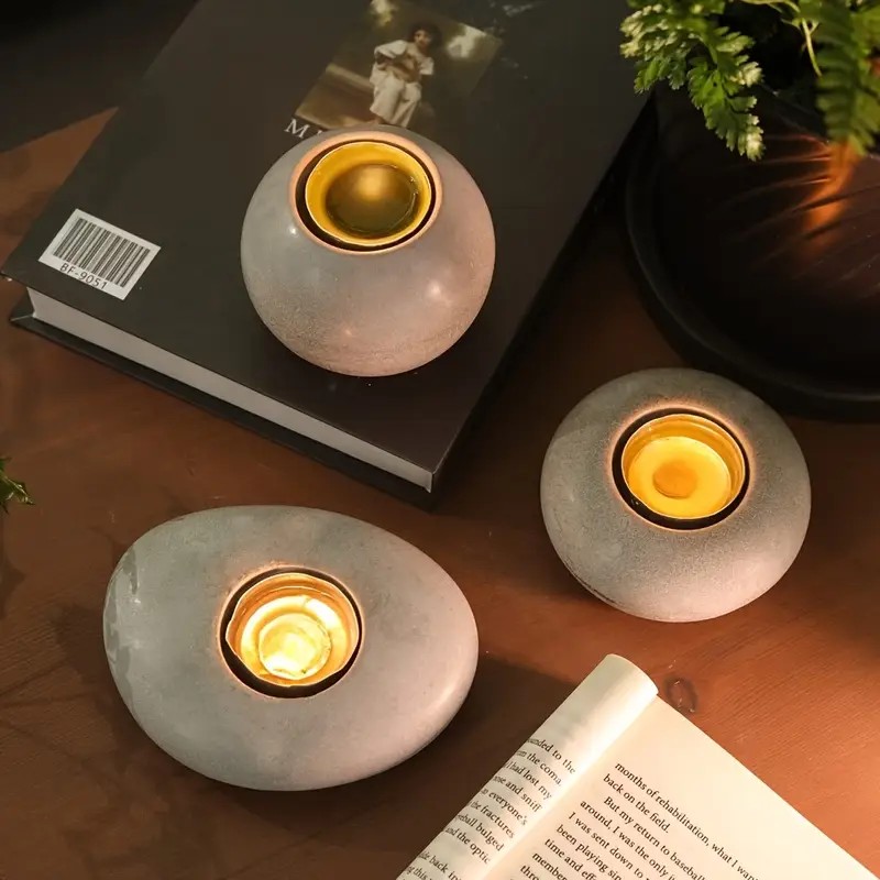 Cetakan Silikon Resin Tempat L - Candle Holder Supplies ulasan dan harga