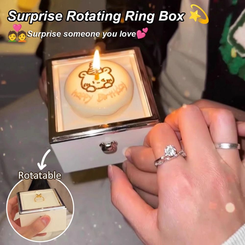 Kotak Cincin Flip Beruang Flip - Candle Surprise ulasan dan harga