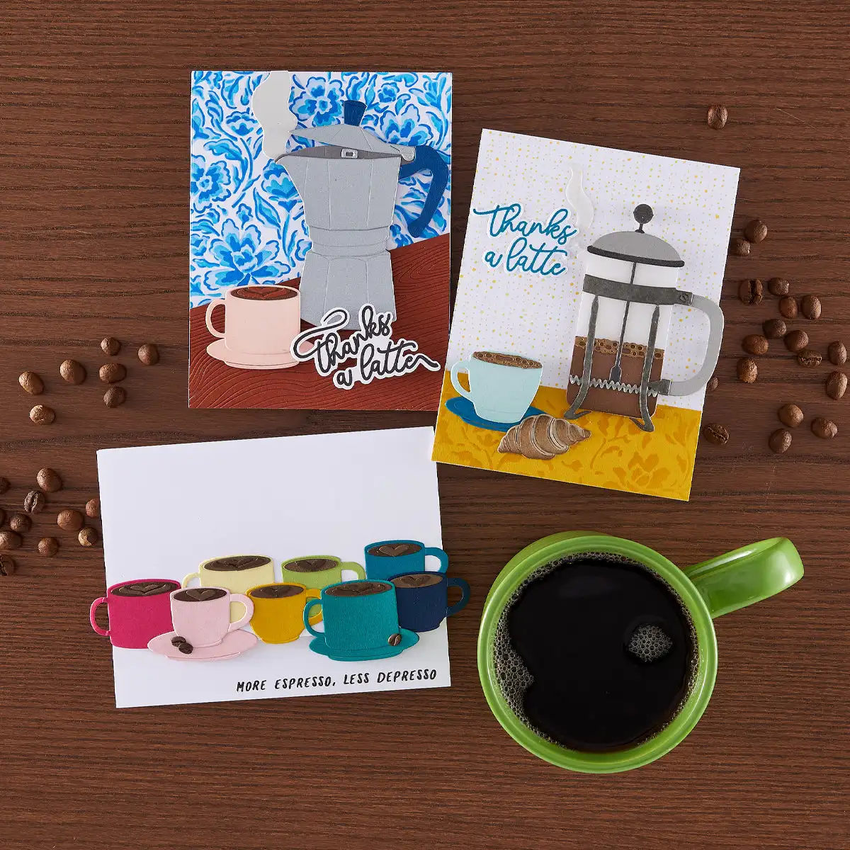 Cetakan Logam Mesin Kopi Stenc - Candle Surprise ulasan dan harga