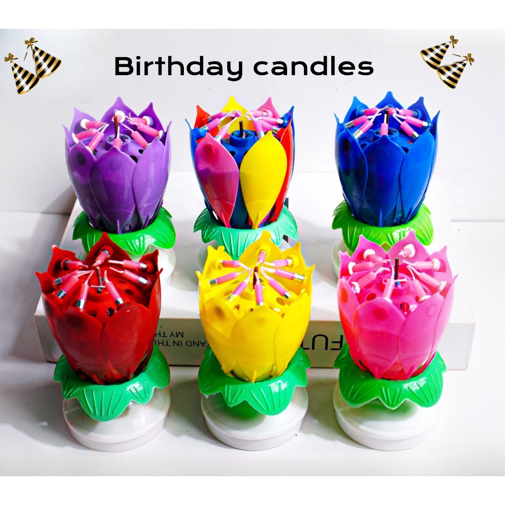 Lilin Ulang Tahun Lotus Dekora - Candle Surprise ulasan dan harga