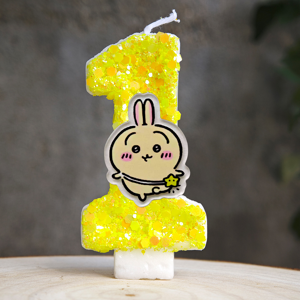 Lilin Ulang Tahun Chiikawa Hac - Supplies Of Candle ulasan dan harga