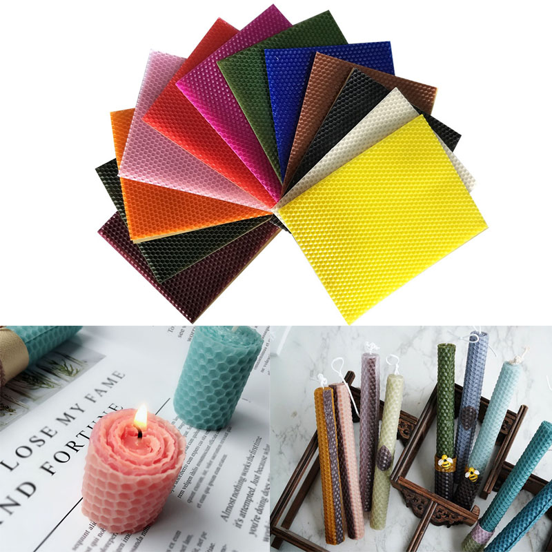 12 buah 15*20CM lembaran lilin - Beeswax Sheet Roll ulasan dan harga