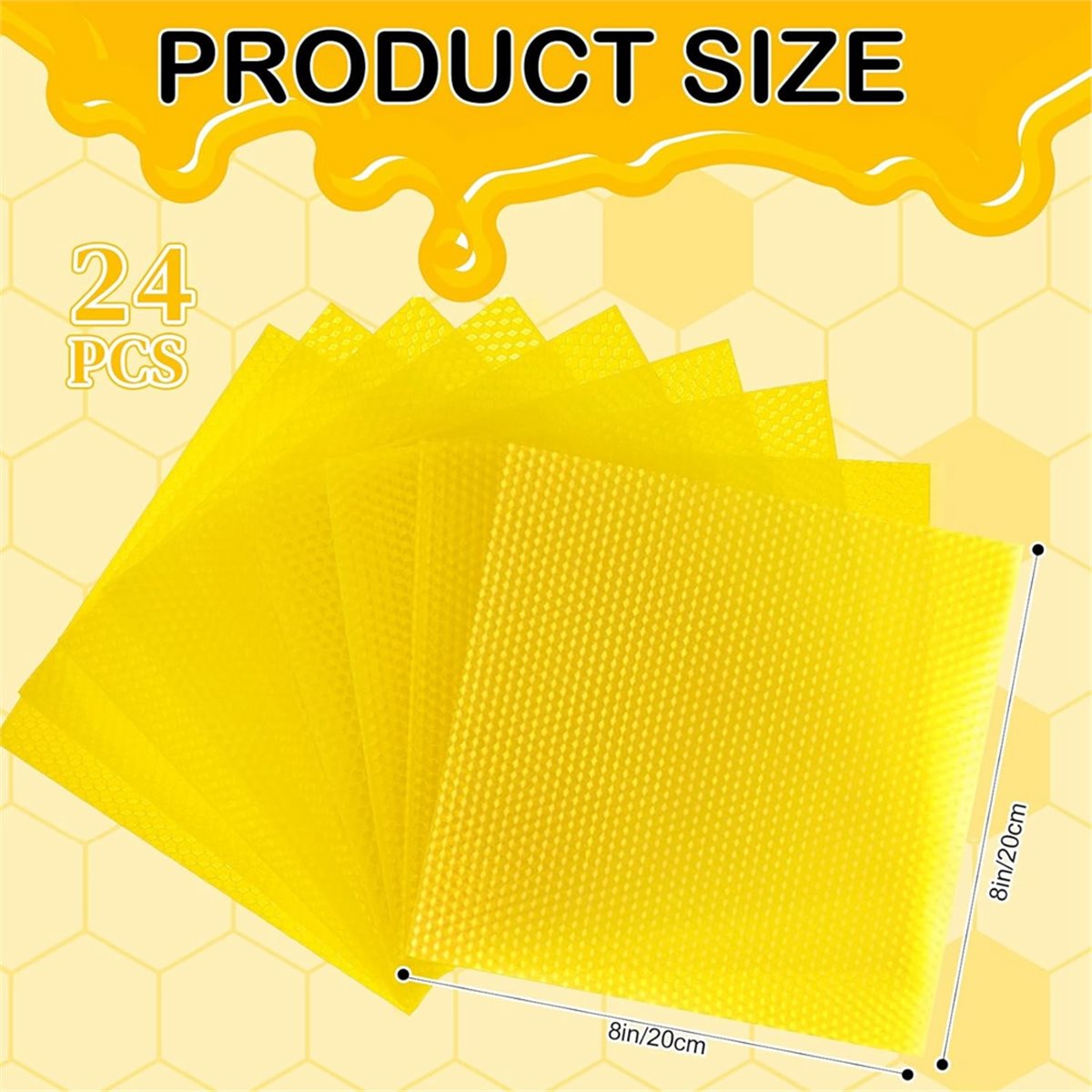 N94R 24 Pcs Perlengkapan Pembu - Beeswax Sheet Roll ulasan dan harga